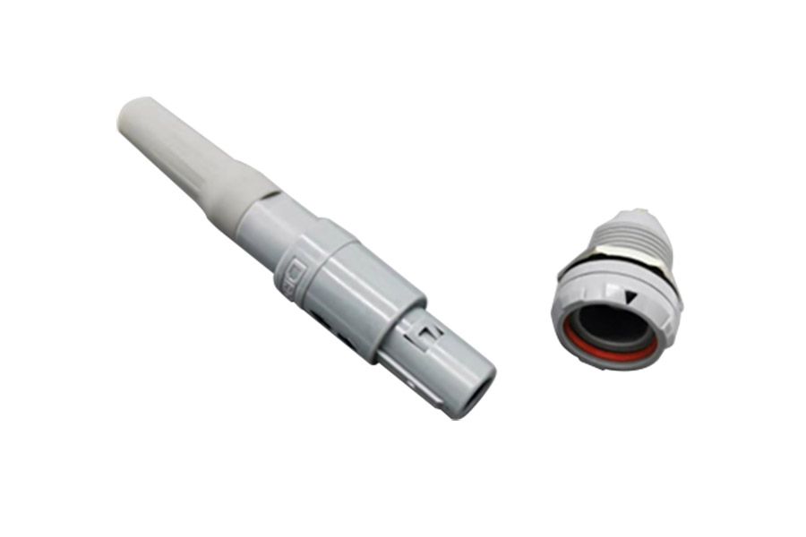 Pull-push推拉自鎖連接器