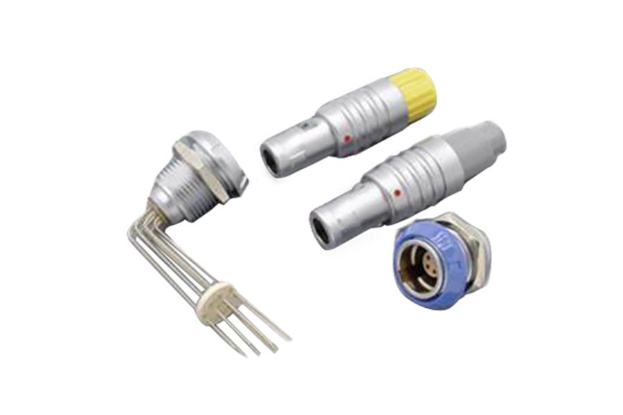 Pull-push推拉自鎖連接器