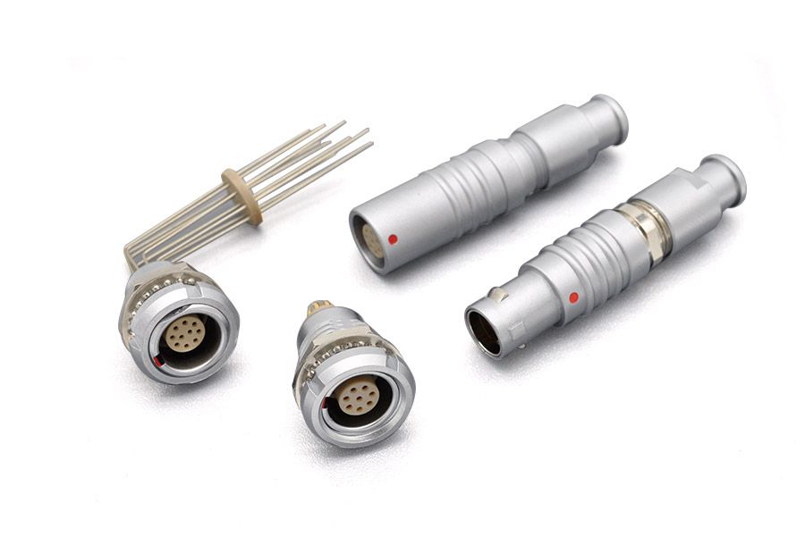 Pull-push推拉自鎖連接器